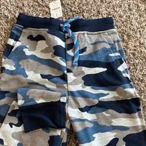 Boys Camo blue Sweat pants